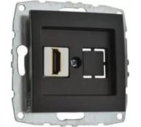 Механизм розетки Hdmı MONO ELECTRIC L / D Графит 500-002005-145