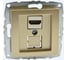 Механизм розетки Hdmı MONO ELECTRIC L / D Титан 500-002205-145 1