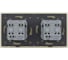 Розетка электрическая LIVOLO 16A, 2 поста, цвет жемчужный VL-C7C2EU-14 4
