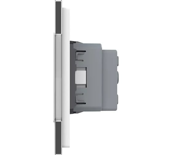 Розетка электрическая LIVOLO 16A, 3 поста, цвет белый VL-C7C3EU-11