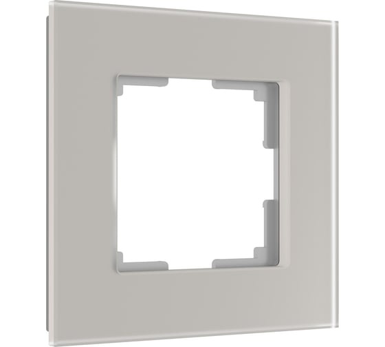 Рамка WERKEL на 1 пост Senso (стекло soft-touch) дымчатый a067413