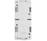 Розетка STEKKER 2-местная с крышкой с/з PST16-22-54V, пластик АВS, 250В, 16А, IP54, белый/серый, 49737 5