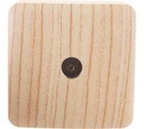 Розетка ТВ Lezard VIOLA проходная белёный дуб 751-5200-129