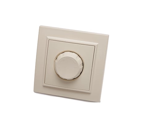 Диммирующий выключатель STEKKER 220V, 600W, серия Эрна, слоновая кость, PSW10-9006-02 39232