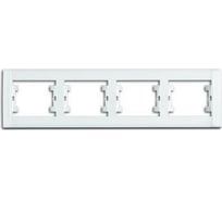 Рамка 4-м MAKEL Defne горизонтальная бел. 42001704