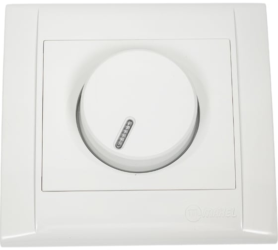 Диммер MAKEL СП 600Вт Defne IP20 белый 42001011 1