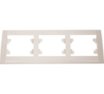 Рамка MAKEL 3-м Defne горизонтальная кремовый 42010703