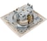 Розетка MAKEL 1-м СП Defne 16А IP20 с/з кремовый 42010028 4