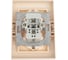 Розетка MAKEL 2-м СП Defne 16А IP20 с/з кремовый 42010057 4