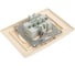Розетка MAKEL 2-м СП Defne 10А IP20 б/з кремовый 42010017 4