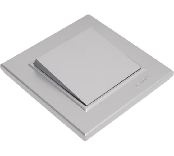 Выключатель 1-клавишный MAKEL СП Karea 10А, IP20, серебро, 56065001