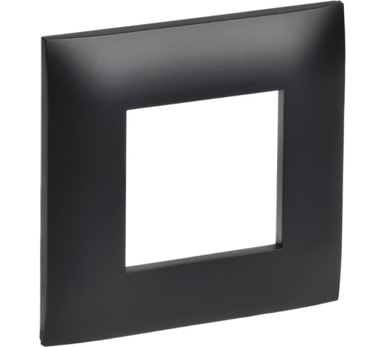 Рамка IEK SKANDY 1-местная SK-F01Bl черный SK-M12-K02 1