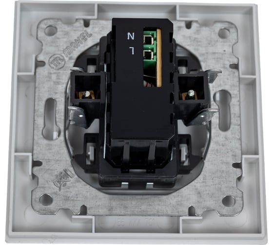 Розетка для зарядного устройства MAKEL USB KAREA белый 56001465