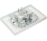 Розетка 2-я MAKEL с/з СП Karea 16А IP20 белый 56001082 4