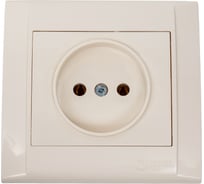 Розетка б/з MAKEL (Керамика) СП Defne 16А IP20 кремовый 42010002