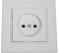 Розетка б/з MAKEL (Керамика) СП Karea 16А IP20 белый 56001002