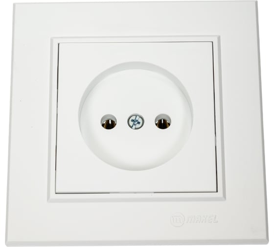 Розетка б/з MAKEL СП Karea 16А IP20 белый 56001022 1