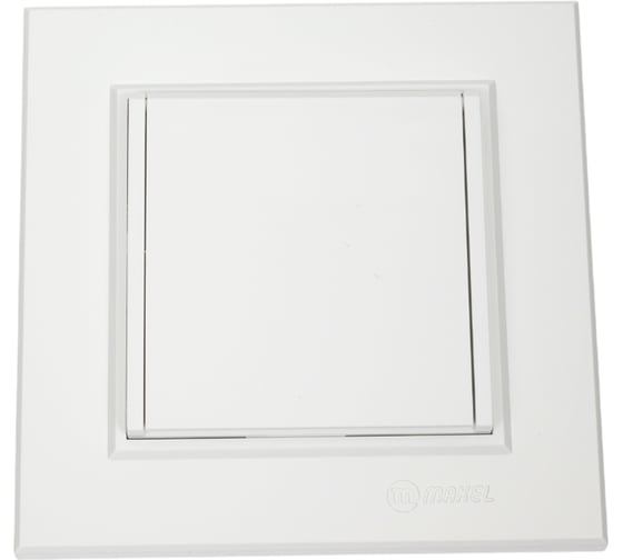 Розетка MAKEL с/з и крышкой (Керамика) СП Karea 16А IP20 белый 56001009 1