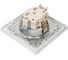 Розетка MAKEL с/з и крышкой (Керамика) СП Karea 16А IP20 белый 56001009 4