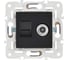 Розетка двойная IEK SKANDY TV+RJ45 кат.5E SK-A14Bl черный SK-AK20-1-K02 7
