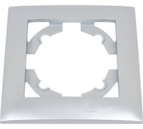 Одноместная рамка Валенсия EKF, сталь EWM-G-301-30