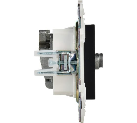Розетка двойная IEK SKANDY TV+SAT SK-A13Bl черный SK-AF20-O-K02