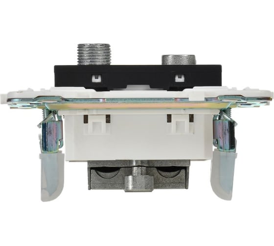 Розетка двойная IEK SKANDY TV+SAT SK-A13Bl черный SK-AF20-O-K02