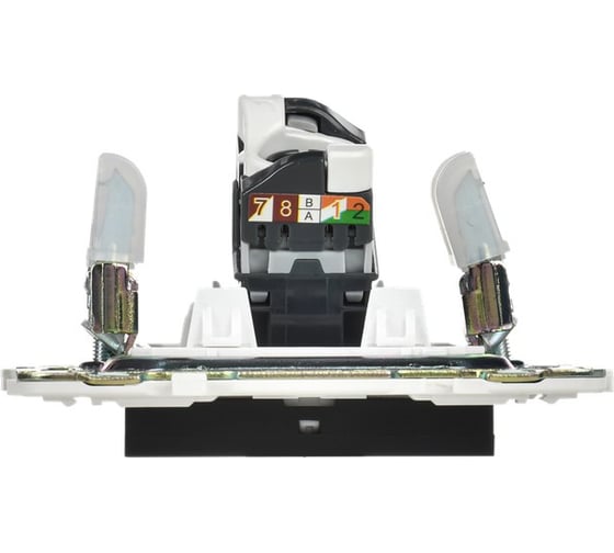 Розетка компьютерная IEK SKANDY RJ45 кат.5E SK-K01Bl черный SK-K10-1-K02