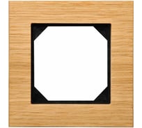 Однопостовая рамка LIREGUS Эпсилон К14-245-01 E/OW дуб натуральный 28-220