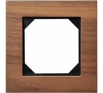 Однопостовая рамка LIREGUS Эпсилон К14-245-01 Е/NW орех 28-2251