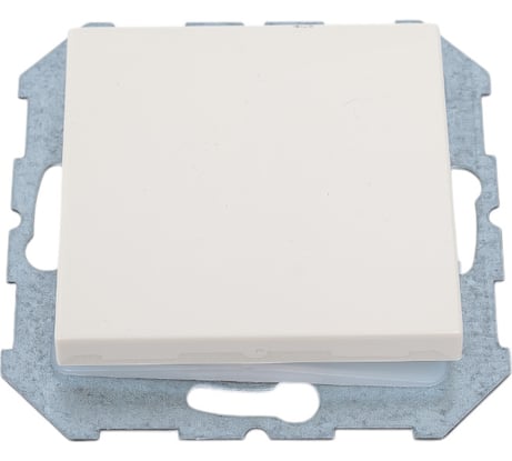 Одноклавишный выключатель света LIREGUS Эпсилон IJ1 10-003-01 E/S кремовый, без рамки 28-052