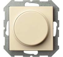 Диммер (выключатель) LIREGUS 40-400W Эпсилон ISR-002-01 E/S кремовый, без рамки 28-063