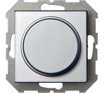 Диммер для светодиодных ламп LIREGUS Эпсилон 3-100W 10-250W ISR-006-01 E/Mt серебро 28-1813