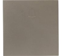 Лицевая панель кнопки звонка EKF Валенсия, 10А кашемир PROxima ESV10-L-026-40