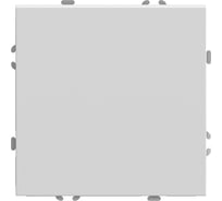 Выключатель 1-клавишный (механизм) STEKKER RSW10-5103-01 250В, 10А, серия Эмили, белый фарфор, soft touch, 49865