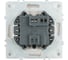 Выключатель 1-клавишный (механизм) STEKKER RSW10-5103-01 250В, 10А, серия Эмили, белый фарфор, soft touch, 49865 3
