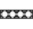 Рамка STEKKER PFR00-5004-05 4-местная, серия Эмили, черный уголь, soft touch, 49861 4