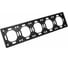 Рамка STEKKER PFR00-5005-05 5-местная, серия Эмили, черный уголь, soft touch, 49862 2