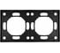 Рамка STEKKER PFR00-5002-05 2-местная, серия Эмили, черный уголь, soft touch, 49859 4