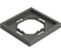 Рамка STEKKER PFR00-5001-10 1-местная, серия Эмили, платиново-серый, soft touch, 49962 2
