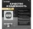 Розетка компьютерная 2-местная RJ-45 (механизм) STEKKER серия Эмили, RST00-5111-01, белый фарфор, soft touch, 49874 5