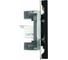 Розетка компьютерная 2-местная RJ-45 (механизм) STEKKER серия Эмили, RST00-5111-05, черный уголь, soft touch, 49848 3