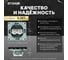 Розетка компьютерная 2-местная RJ-45 (механизм) STEKKER серия Эмили, RST00-5111-05, черный уголь, soft touch, 49848 5