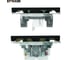 Розетка компьютерная 2-местная RJ-45 (механизм) STEKKER серия Эмили, RST00-5111-05, черный уголь, soft touch, 49848 10