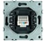 Розетка компьютерная 1-местная RJ-45 (механизм) STEKKER, серия Эмили, RST00-5117-05, черный уголь, soft touch, 49847 5