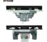 Розетка компьютерная 1-местная RJ-45 (механизм) STEKKER, серия Эмили, RST00-5117-05, черный уголь, soft touch, 49847 10