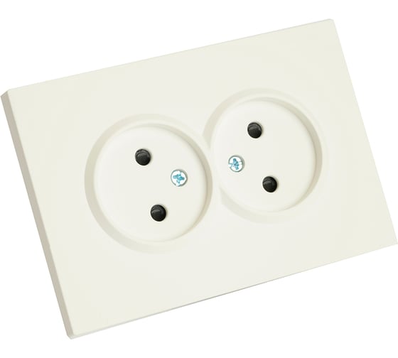 Розетка 2-местная STEKKER с защитной шторкой, б/з, 250В, 16А, серия Эмили, RST16-5116-01, белый фарфор, soft touch, 49877