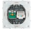 Розетка TV + компьютерная RJ-45 (механизм) STEKKER серия Эмили, RST00-5106-01, белый фарфор, soft touch, 49872 5