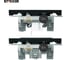 Розетка TV + компьютерная RJ-45 (механизм) STEKKER RST00-5106-05, серия Эмили, черный уголь, soft touch, 49846 10