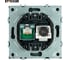 Розетка TV + компьютерная RJ-45 (механизм) STEKKER RST00-5106-05, серия Эмили, черный уголь, soft touch, 49846 11